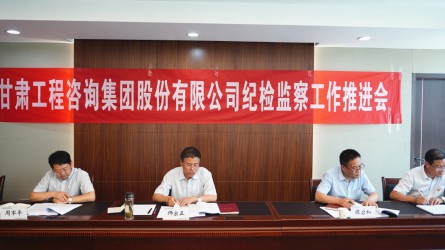 甘肃WM视讯集团纪委召开2020年岁检监察事情推进会