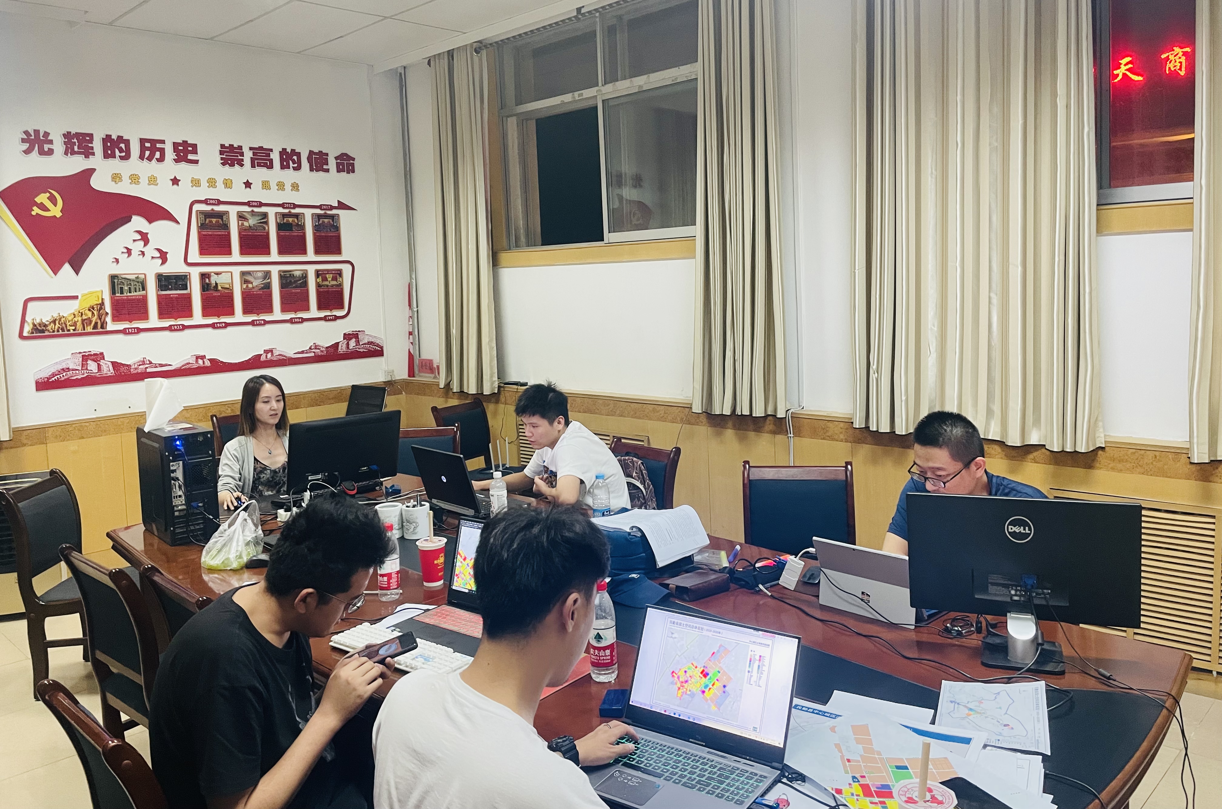 我为群众办实事:妄想设计院妄想设计三分院驻场开展民勤县领土空间妄想体例事情