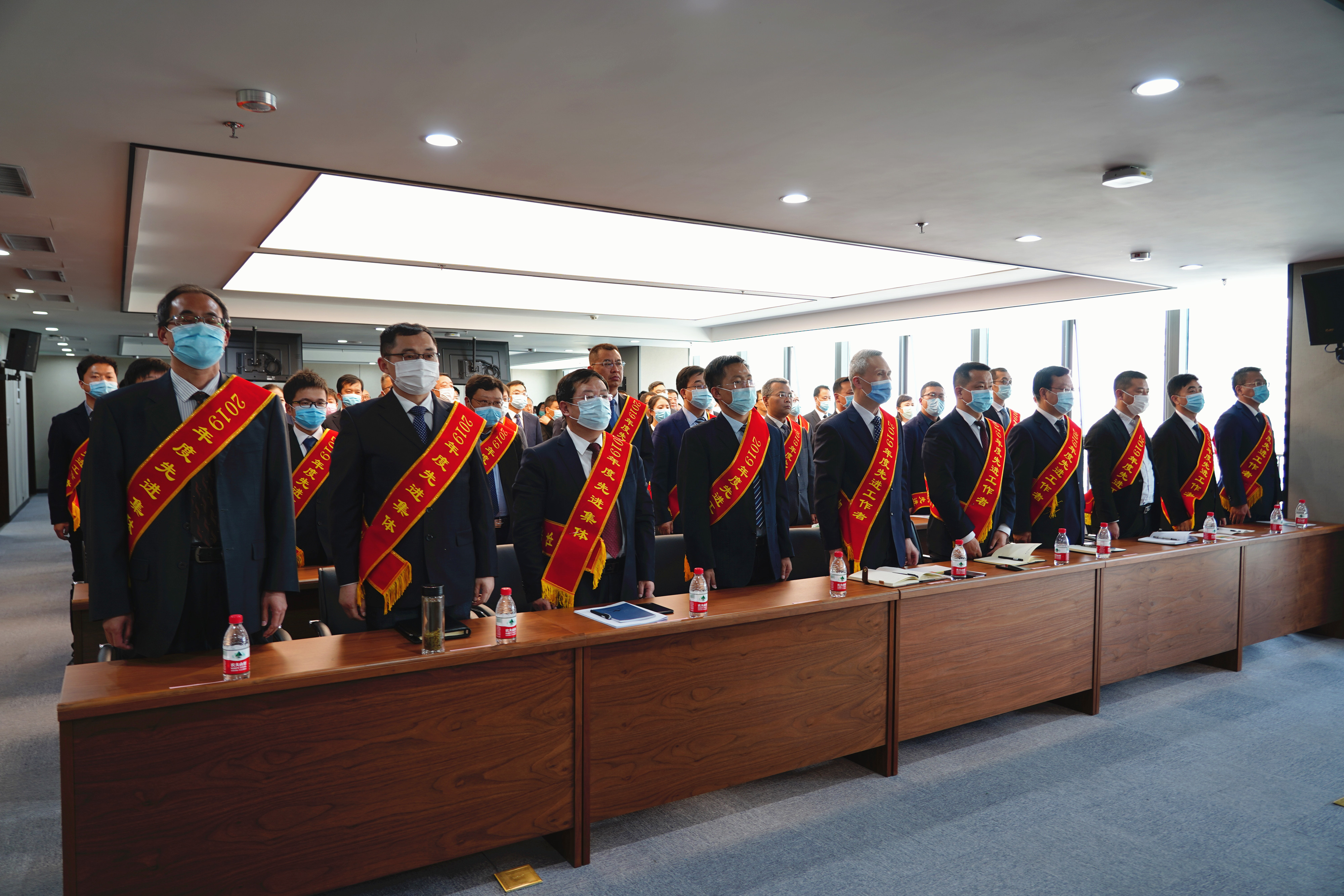 甘肃WM视讯集团召开2019年度先进整体<br/>先进事情者表扬大会