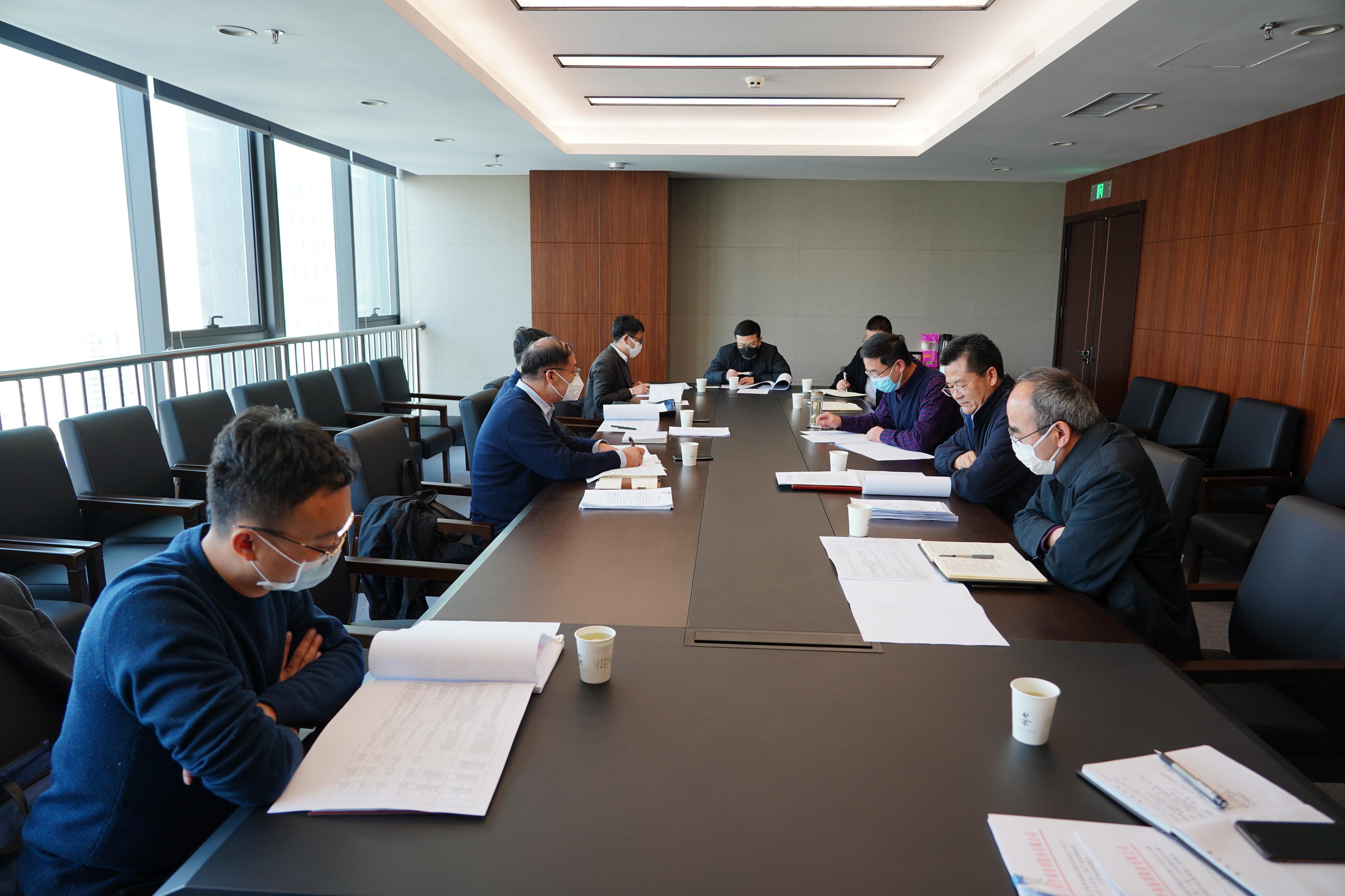 省政府国资委李勇副主任一行到<br/>甘肃WM视讯集团调研督导事情