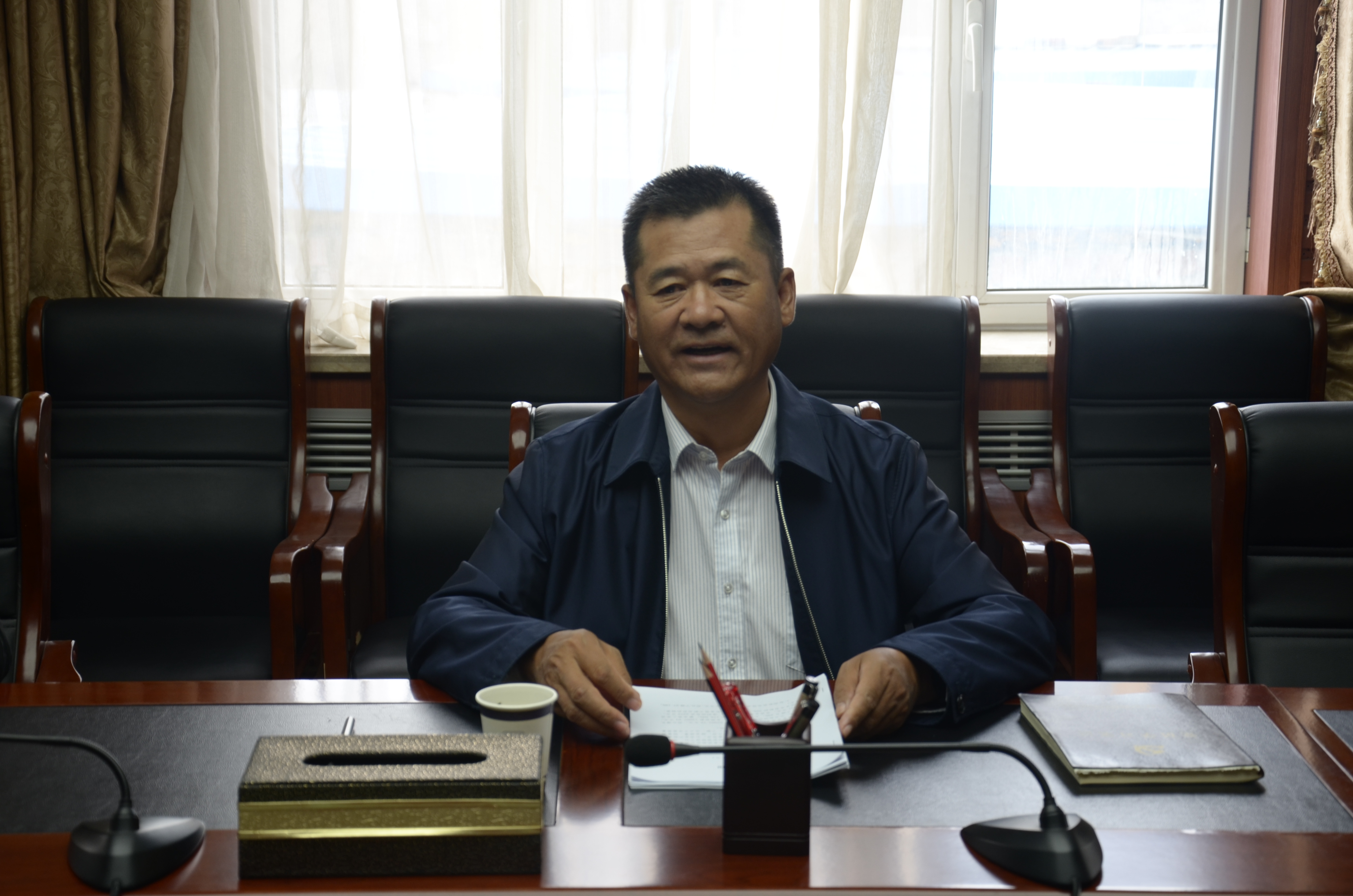 宋忠庆在土木匠程院调研指导事情